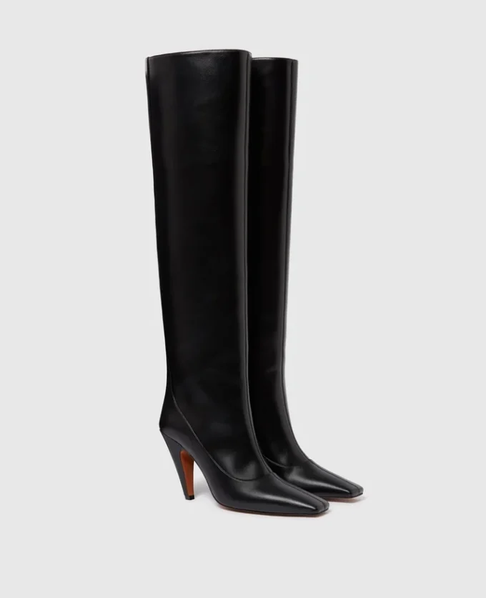 Stella Spur Knee-High Heeled Boots Stella Spur Knee-High Heeled Boots