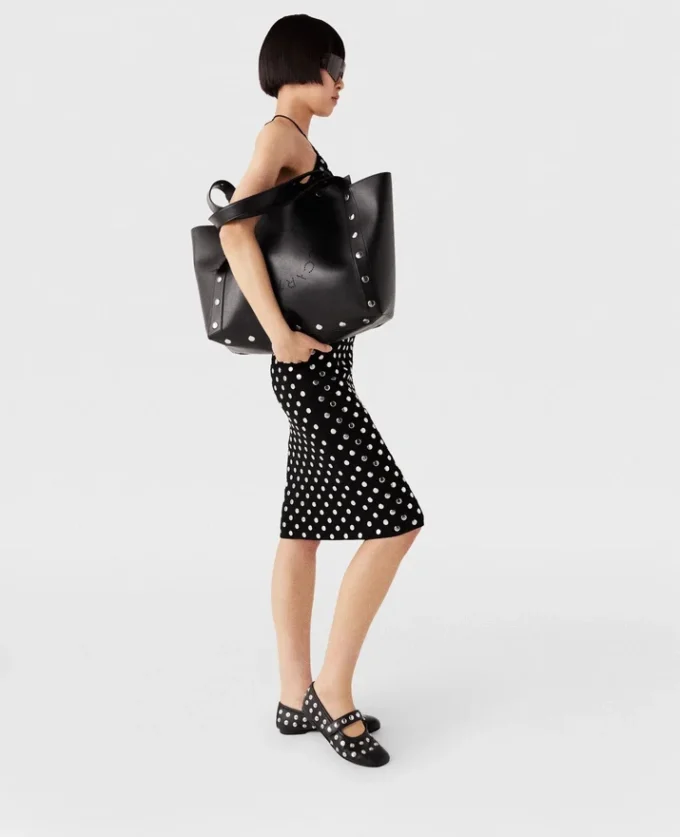 Stella Studs Large Tote Bag Stella Studs Large Tote Bag