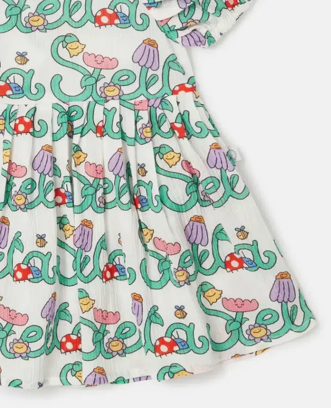Stella Vine Print Dress and Bloomers Set Stella Vine Print Dress and Bloomers Set
