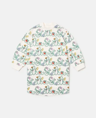 Stella Vine Print Sweatshirt Dress Stella Vine Print Sweatshirt Dress