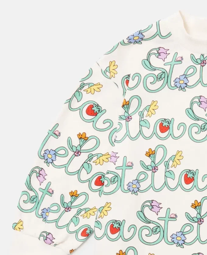 Stella Vine Print Sweatshirt Dress Stella Vine Print Sweatshirt Dress