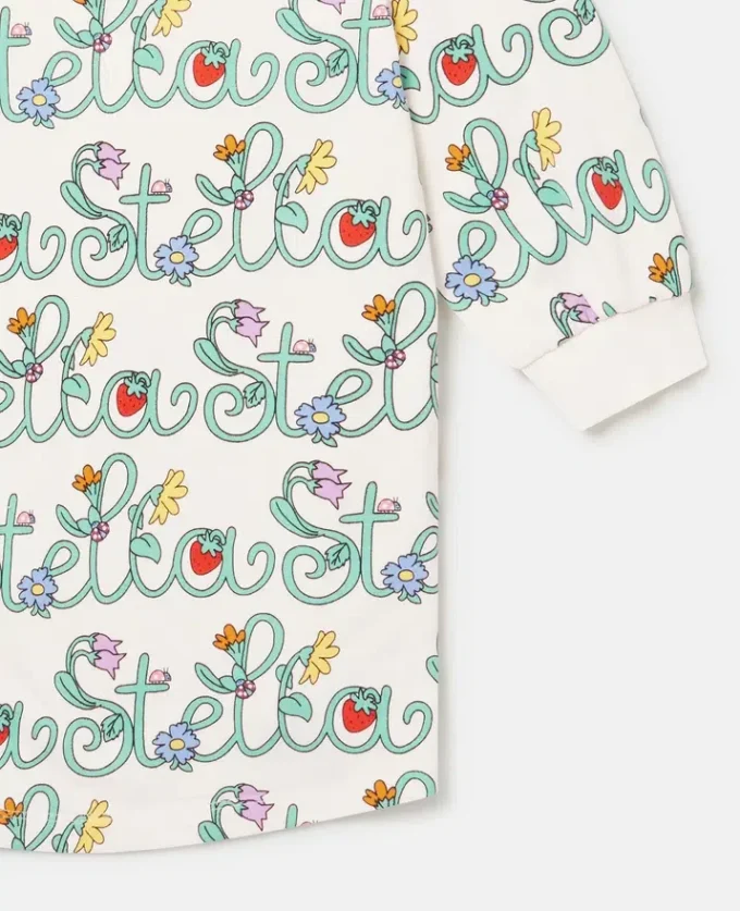 Stella Vine Print Sweatshirt Dress Stella Vine Print Sweatshirt Dress