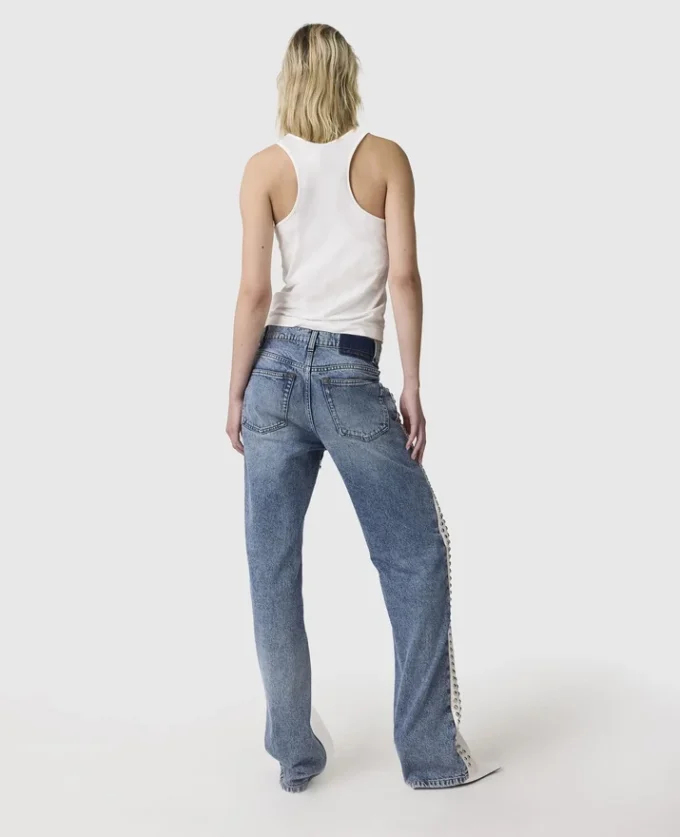 Chaps Studded Straight-Leg Jeans Chaps Studded Straight-Leg Jeans