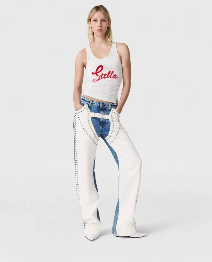Chaps Studded Straight-Leg Jeans Chaps Studded Straight-Leg Jeans
