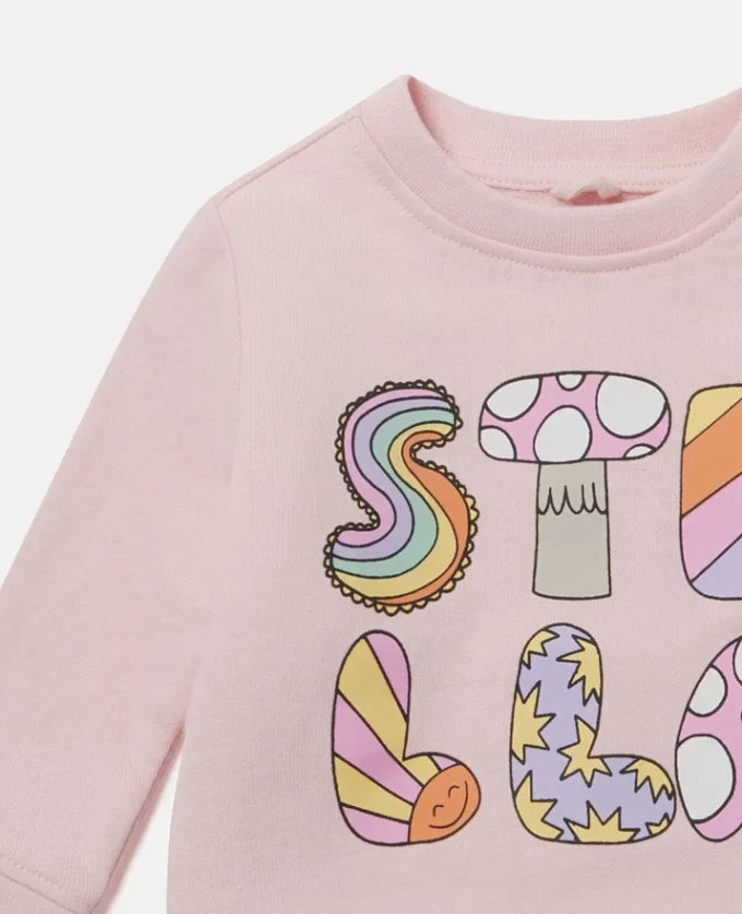 Stella Woodland Lettering Crewneck Sweatshirt Stella Woodland Lettering Crewneck Sweatshirt