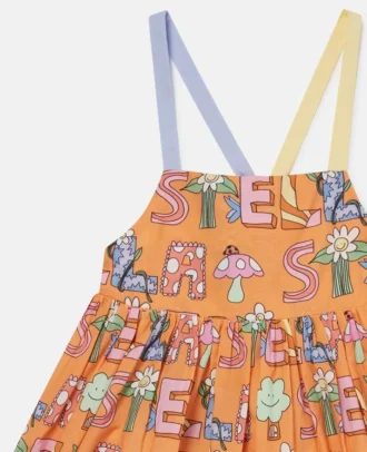 Stella Woodland Lettering Sleeveless Dress