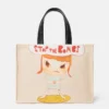 Stop the Bombs Print Cotton Canvas Tote Bag Stop the Bombs Print Cotton Canvas Tote Bag