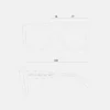 Straight-Edge Square Sunglasses Straight-Edge Square Sunglasses