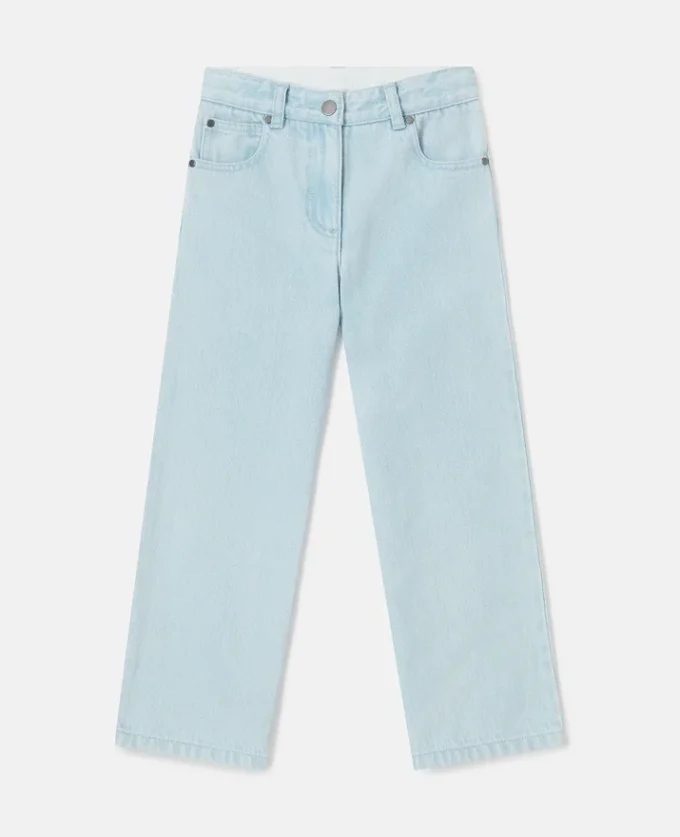 Straight-Leg Denim Jeans Straight-Leg Denim Jeans