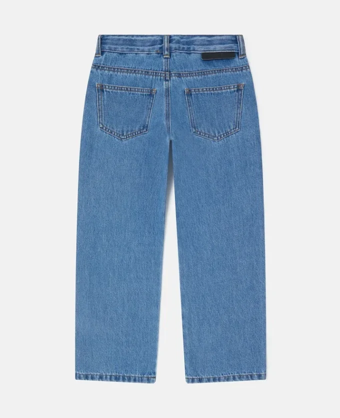 Straight-Leg Denim Jeans Straight-Leg Denim Jeans