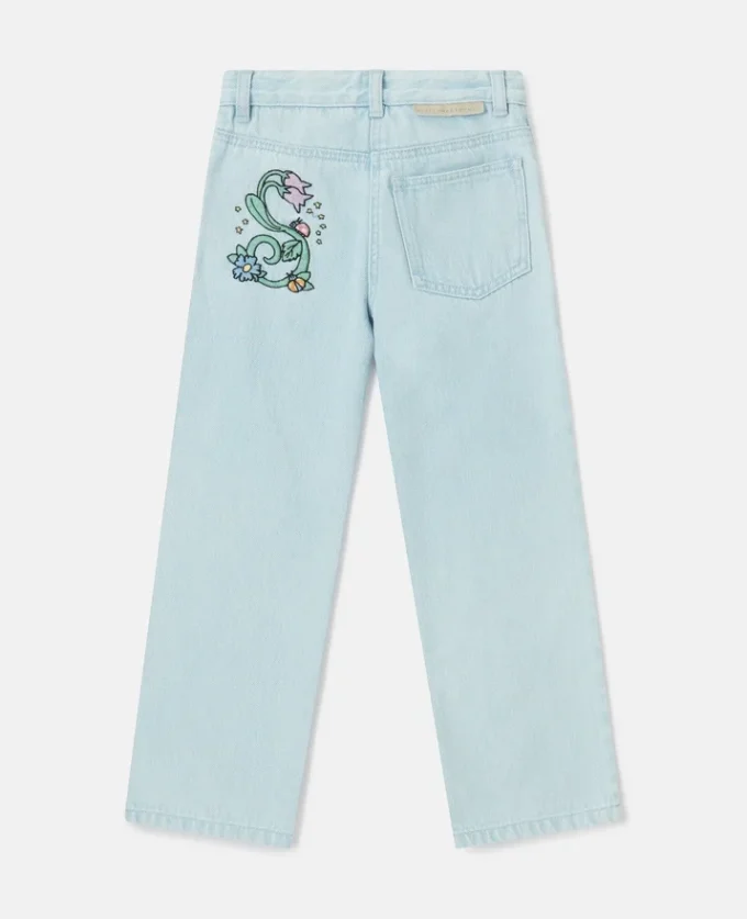 Straight-Leg Denim Jeans Straight-Leg Denim Jeans