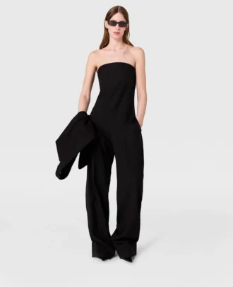 Strapless Tailored Jumpsuit