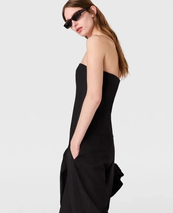 Strapless Tailored Jumpsuit Strapless Tailored Jumpsuit