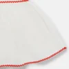 Strawberry Embroidered Cap-Sleeve Dress Strawberry Embroidered Cap-Sleeve Dress
