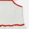 Strawberry Embroidered Cap-Sleeve Top Strawberry Embroidered Cap-Sleeve Top