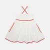 Strawberry Embroidered Sleeveless Dress Strawberry Embroidered Sleeveless Dress