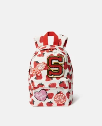 Strawberry Print Backpack Strawberry Print Backpack
