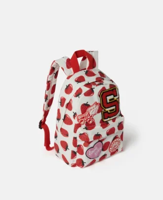 Strawberry Print Backpack Strawberry Print Backpack