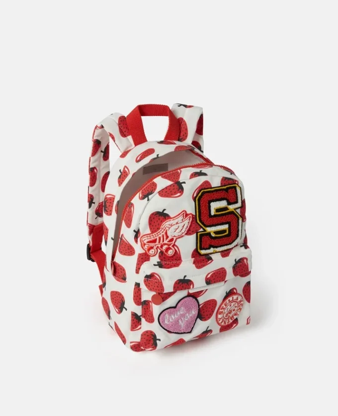 Strawberry Print Backpack Strawberry Print Backpack