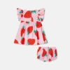 Strawberry Print Dress and Bloomers Set Strawberry Print Dress and Bloomers Set