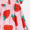 Strawberry Print Dress and Bloomers Set Strawberry Print Dress and Bloomers Set