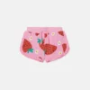 Strawberry Print Fringe Shorts Strawberry Print Fringe Shorts
