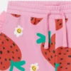Strawberry Print Fringe Shorts Strawberry Print Fringe Shorts