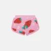 Strawberry Print Fringe Shorts Strawberry Print Fringe Shorts
