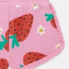Strawberry Print Fringe Shorts Strawberry Print Fringe Shorts