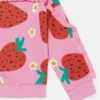 Strawberry Print Fringe Sweatshirt Strawberry Print Fringe Sweatshirt