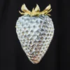 Strawberry-Print Heritage-Inspired Souvenir Jacket Strawberry-Print Heritage-Inspired Souvenir Jacket