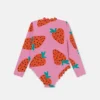Strawberry Print Long Sleeve Swimsuit Strawberry Print Long Sleeve Swimsuit