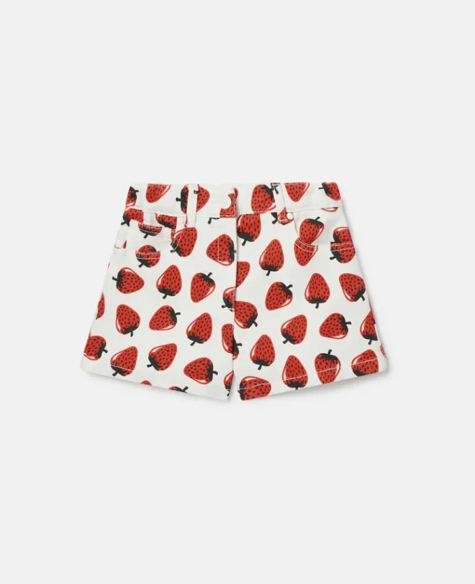 Strawberry Print Shorts Strawberry Print Shorts