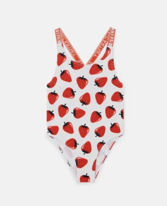 Strawberry Print Swimsuit