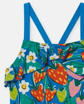 Strawberry Print Swimsuit