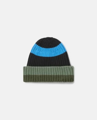 Striped Beanie Hat