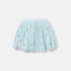Striped Bow Embroidery Tutu Skirt Striped Bow Embroidery Tutu Skirt