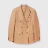 Striped Double-Breasted Blazer Striped Double-Breasted Blazer