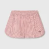 Striped Elasticated Shorts Striped Elasticated Shorts