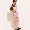 Striped Elasticated Shorts Striped Elasticated Shorts