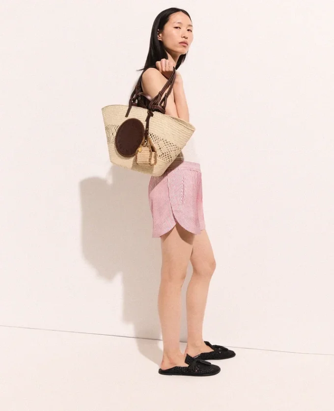 Striped Elasticated Shorts Striped Elasticated Shorts