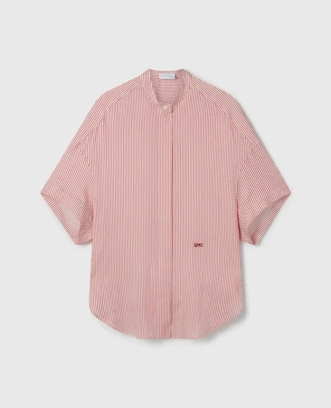 Striped Short Sleeve Shirt Striped Short Sleeve Shirt