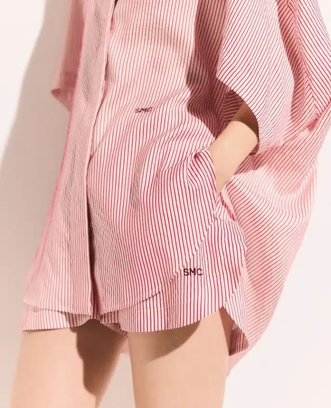 Striped Short Sleeve Shirt Striped Short Sleeve Shirt