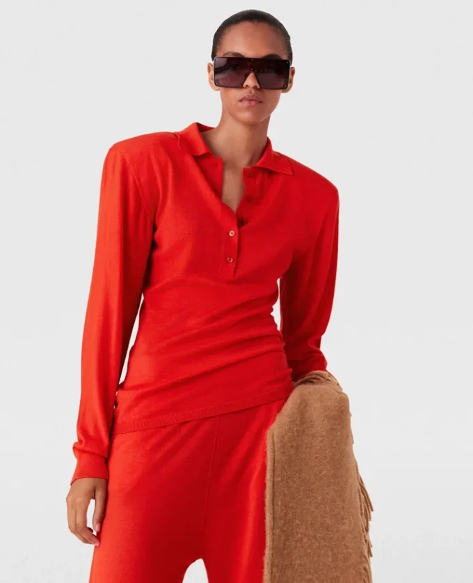 Strong Shoulder Polo Shirt Strong Shoulder Polo Shirt