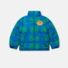 Sunshine Face Checked Puffer Coat Sunshine Face Checked Puffer Coat