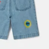 Sunshine Print Denim Shorts Sunshine Print Denim Shorts