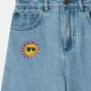 Sunshine Print Denim Shorts Sunshine Print Denim Shorts