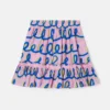 Swirling Pattern Pleated Skirt Swirling Pattern Pleated Skirt