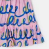 Swirling Pattern Pleated Skirt Swirling Pattern Pleated Skirt