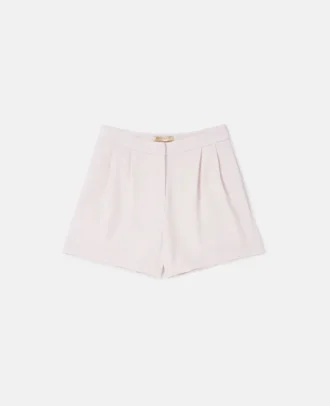 Tailored Pleated Shorts
